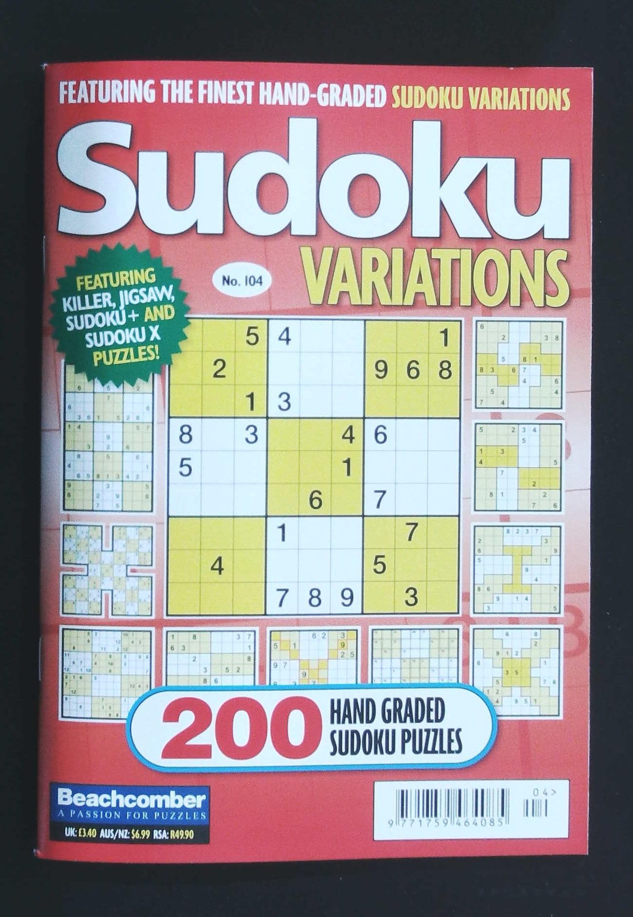 SUDOKU VARIATIONS