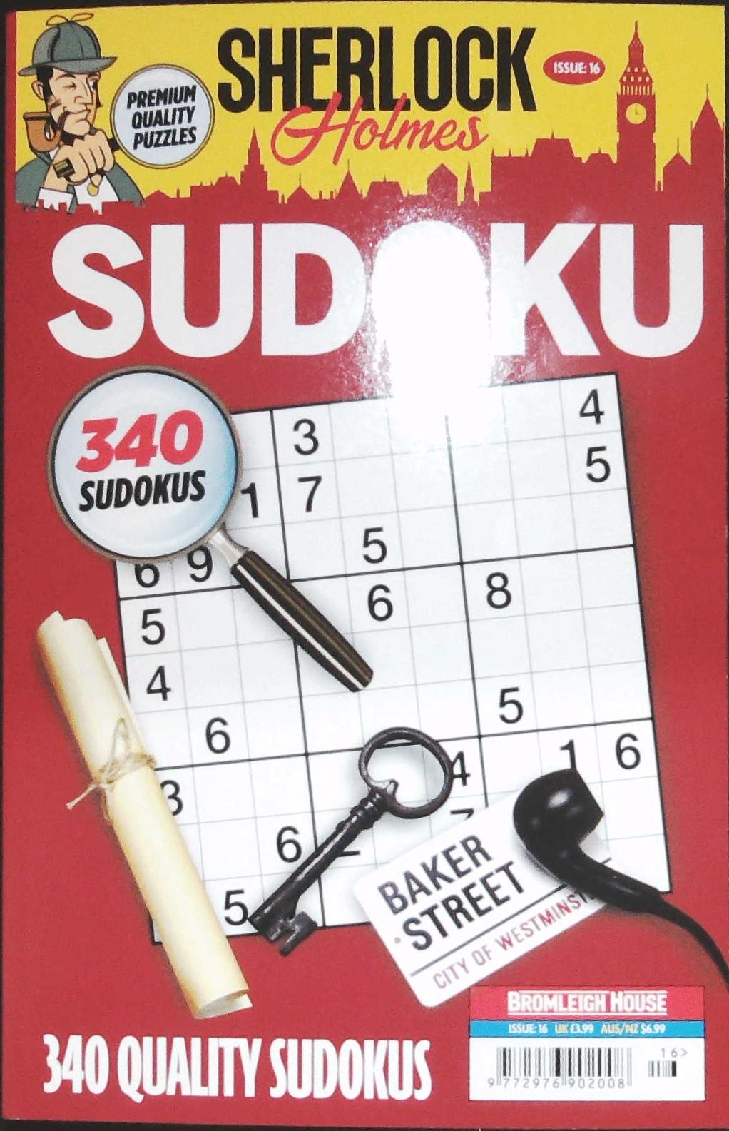 SHERLOCK HOLMES SUDOKU
