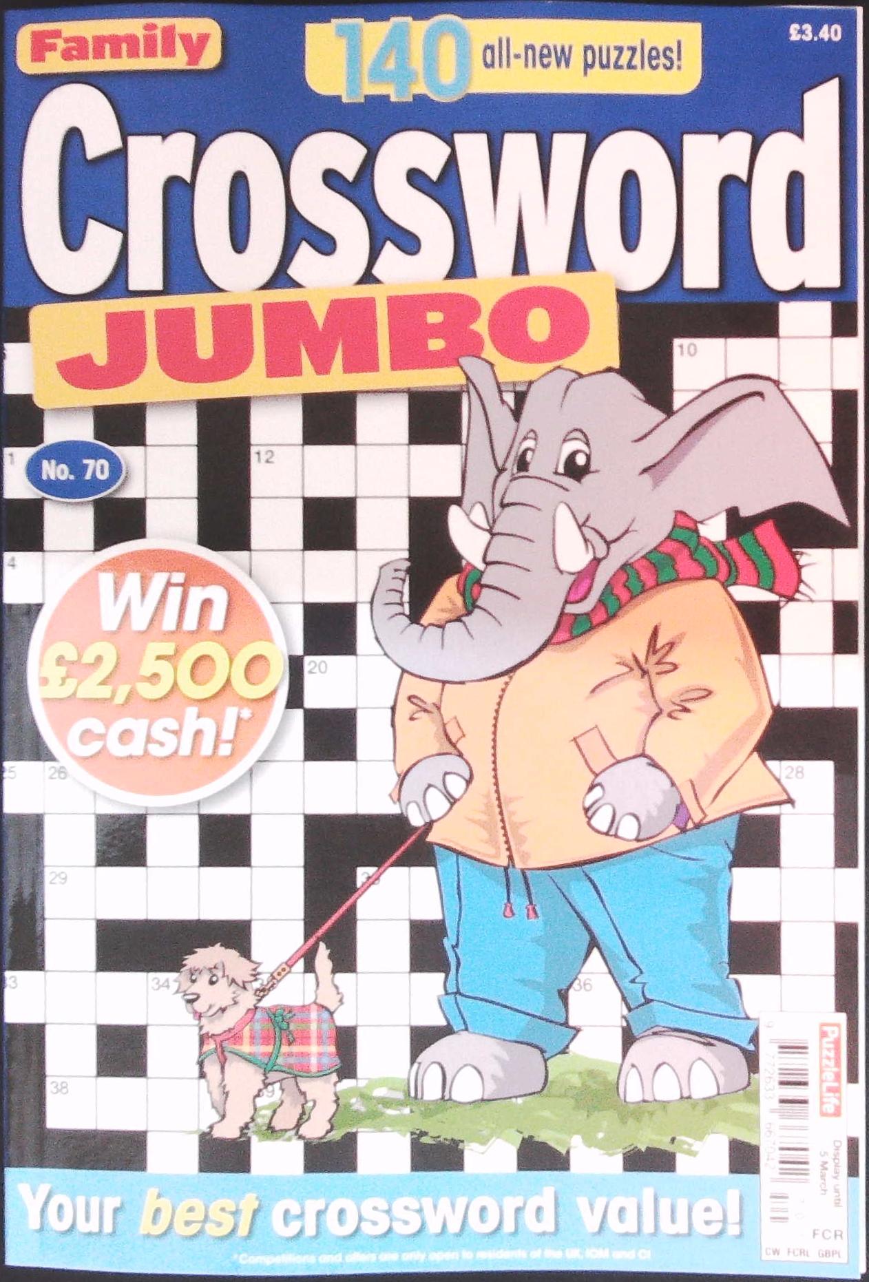 FAMILY CROSSWORD JUMBO