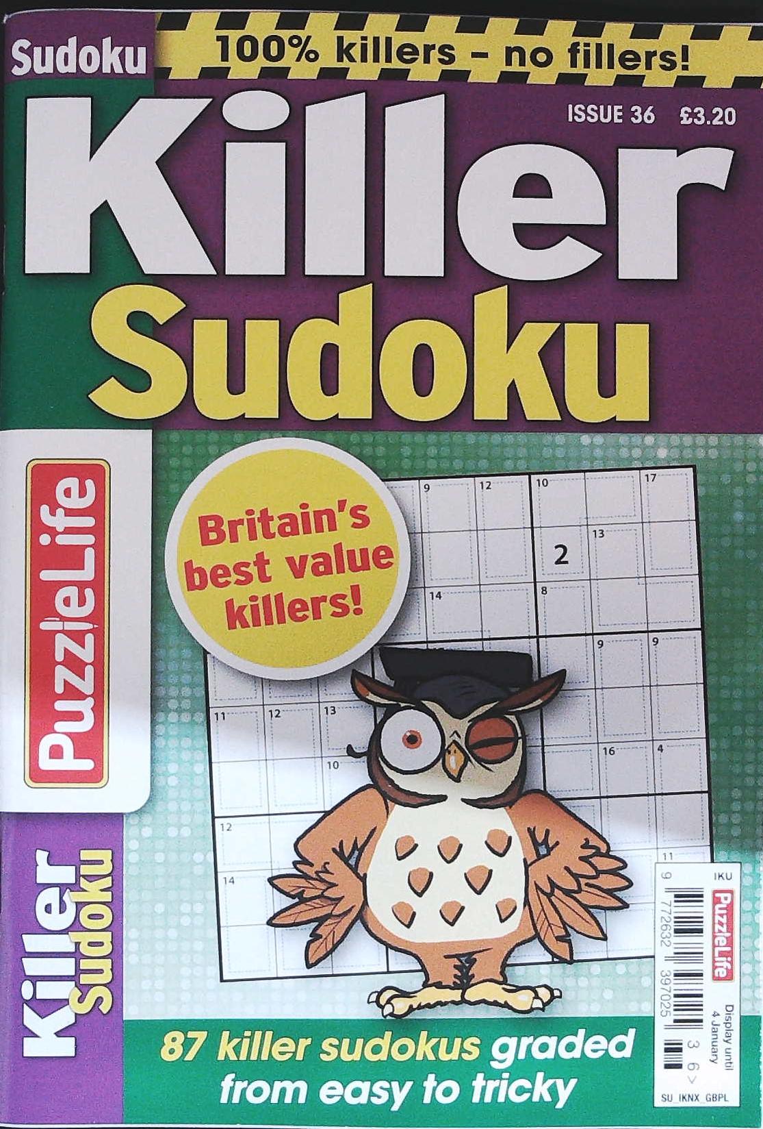 Killer Sudoku - Difícil 