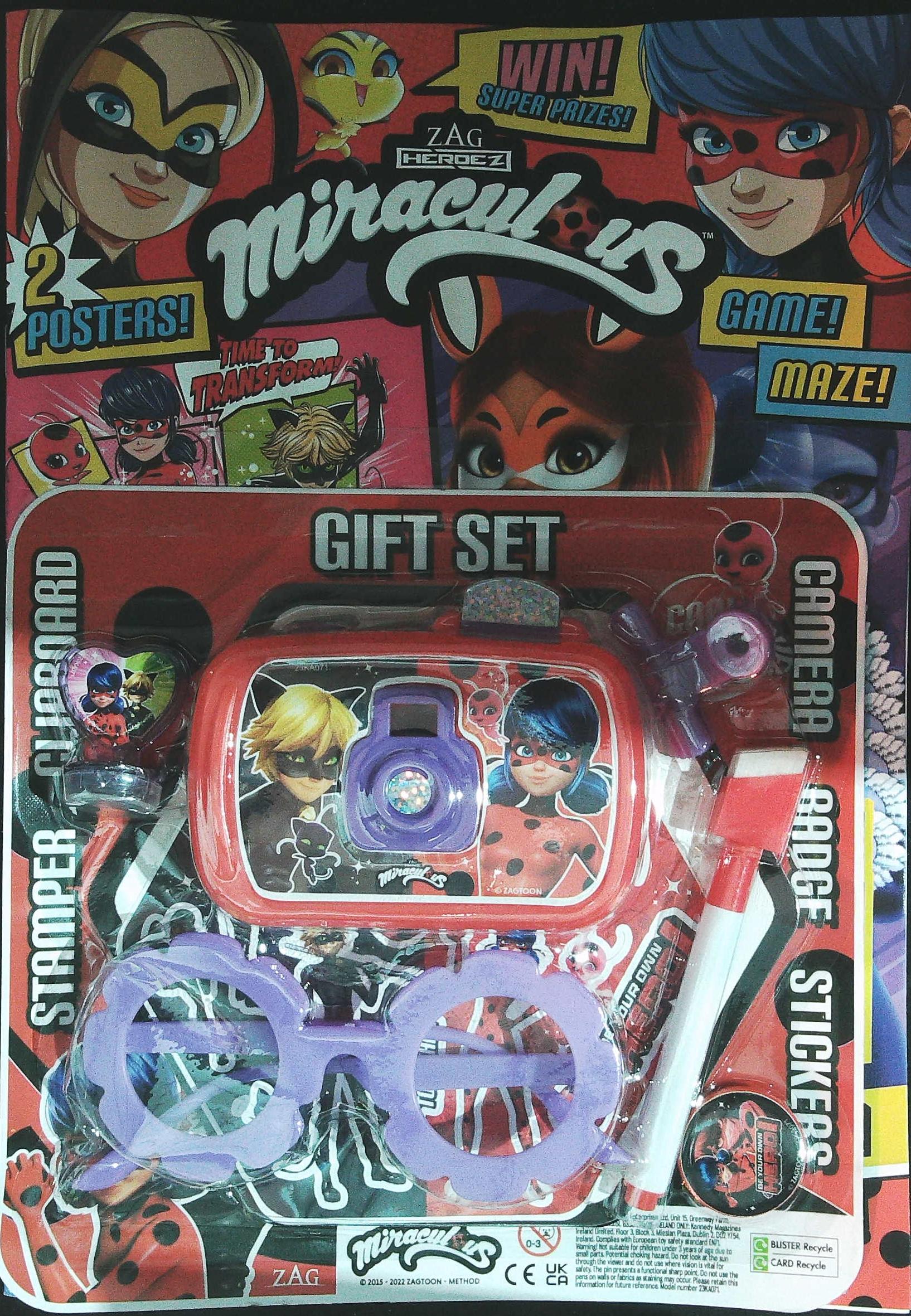 MIRACULOUS TWO-PACK MIRACULOUS LADYBUG AND CAT NOIR GIFT SET - The Toy  Insider