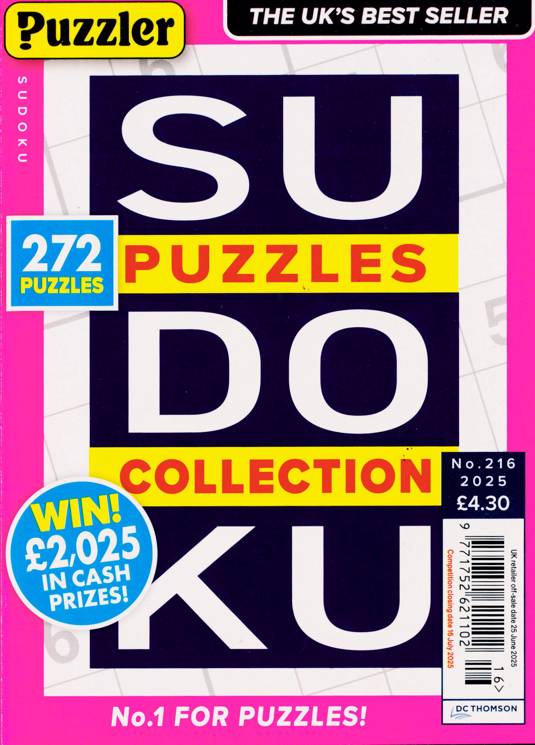 PUZZLER SUDOKU PUZZLE COLLECTION