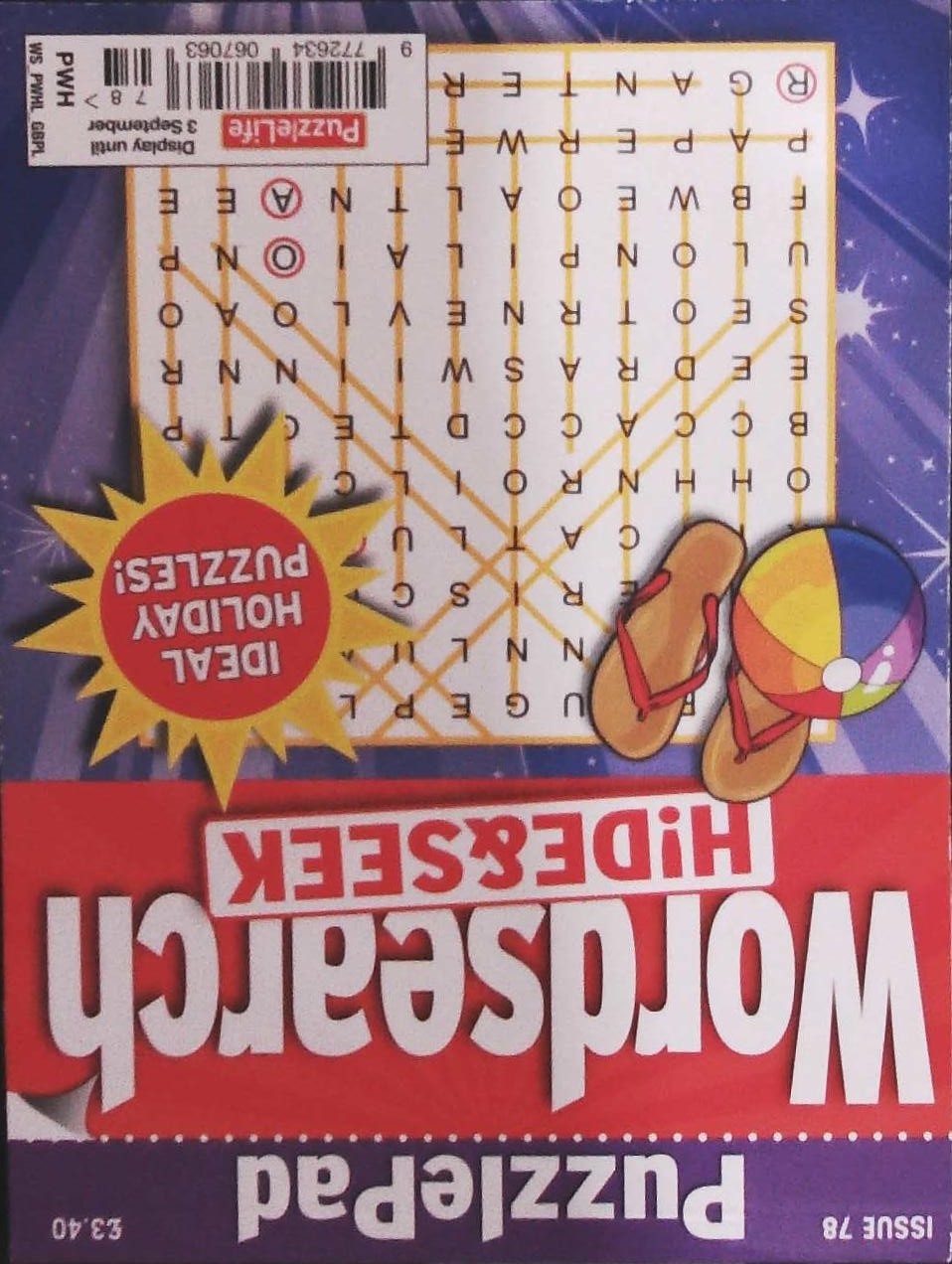 PUZZLELIFE PUZZLEPAD WORDSEARCH HIDE AND SEEK