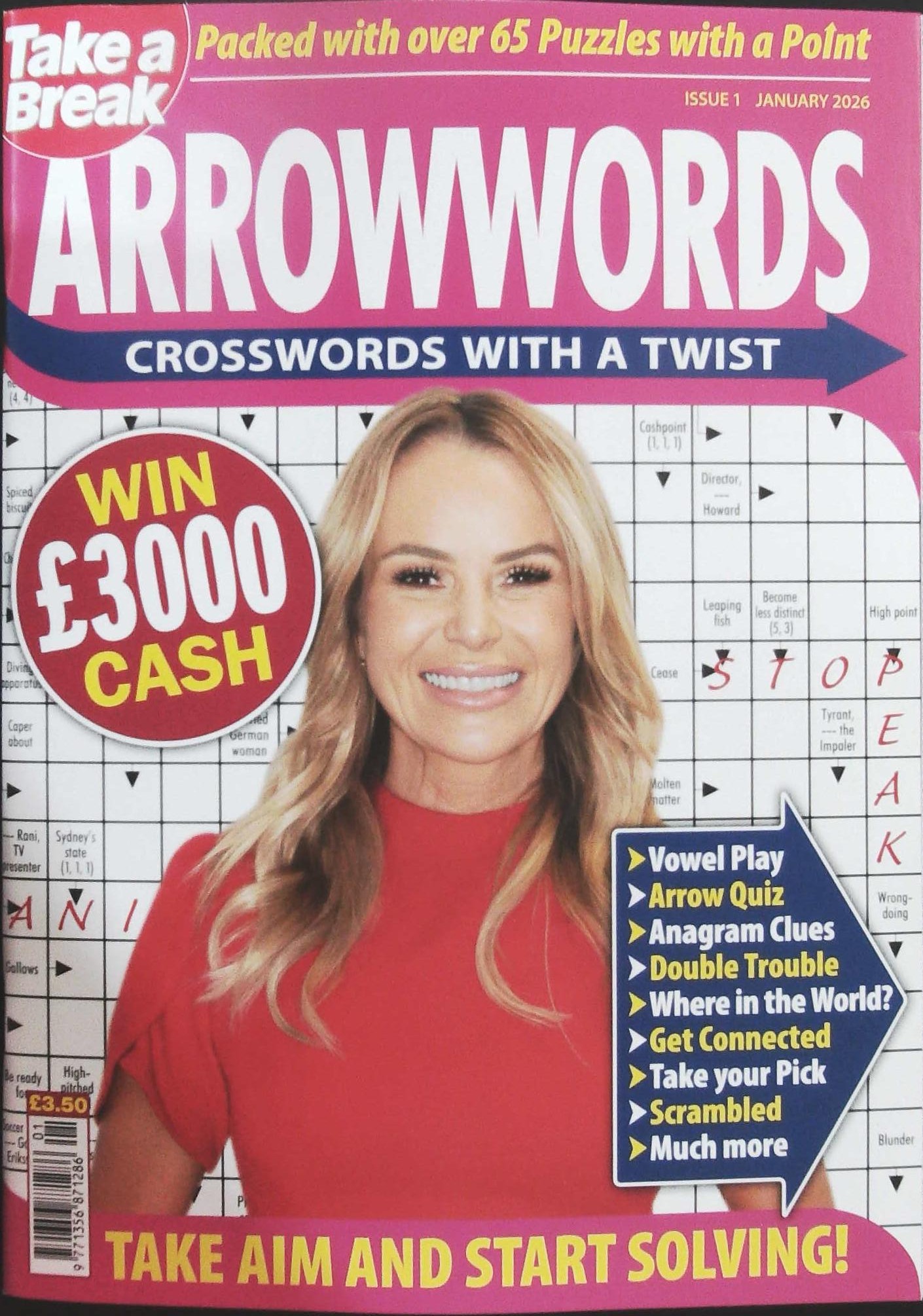 TAKE A BREAK ARROWWORDS