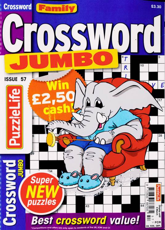 FAMILY CROSSWORD JUMBO