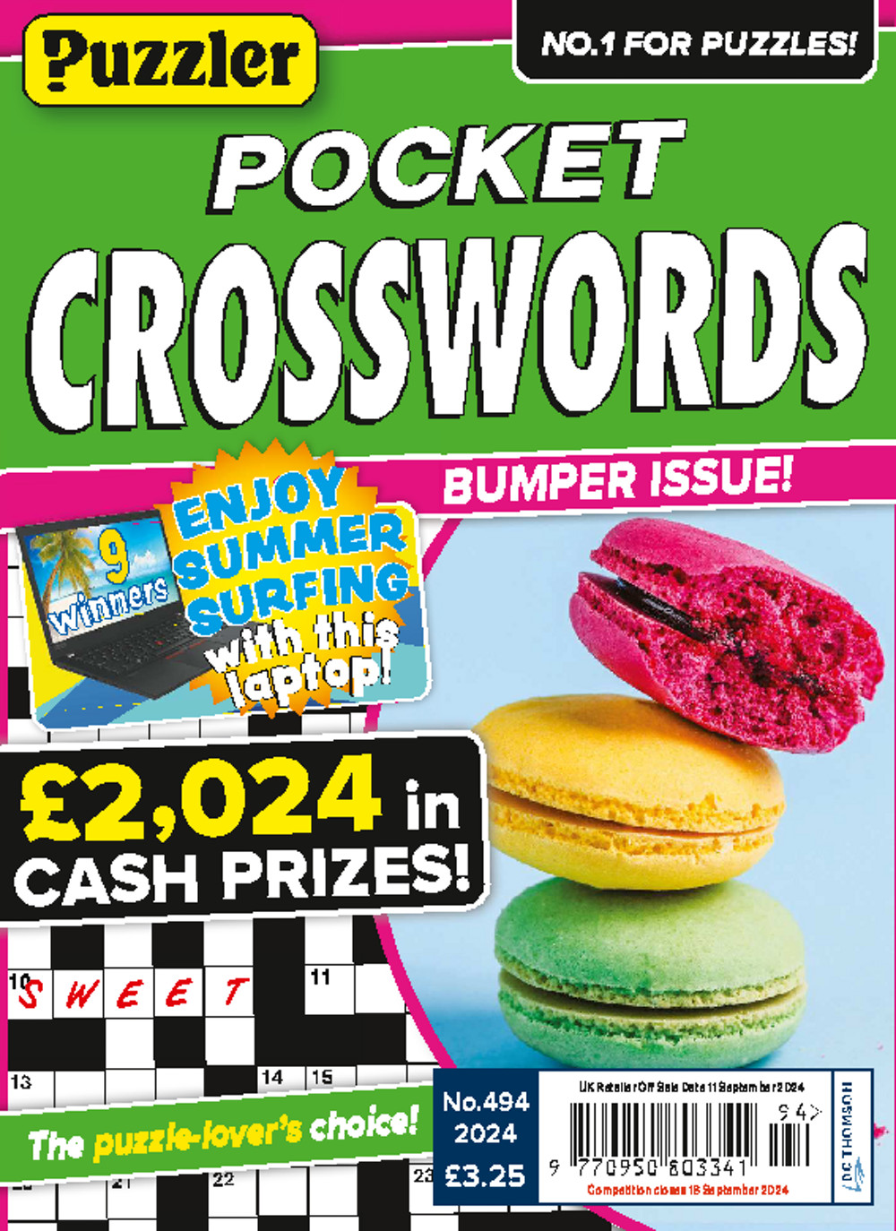 PUZZLER POCKET CROSSWORDS