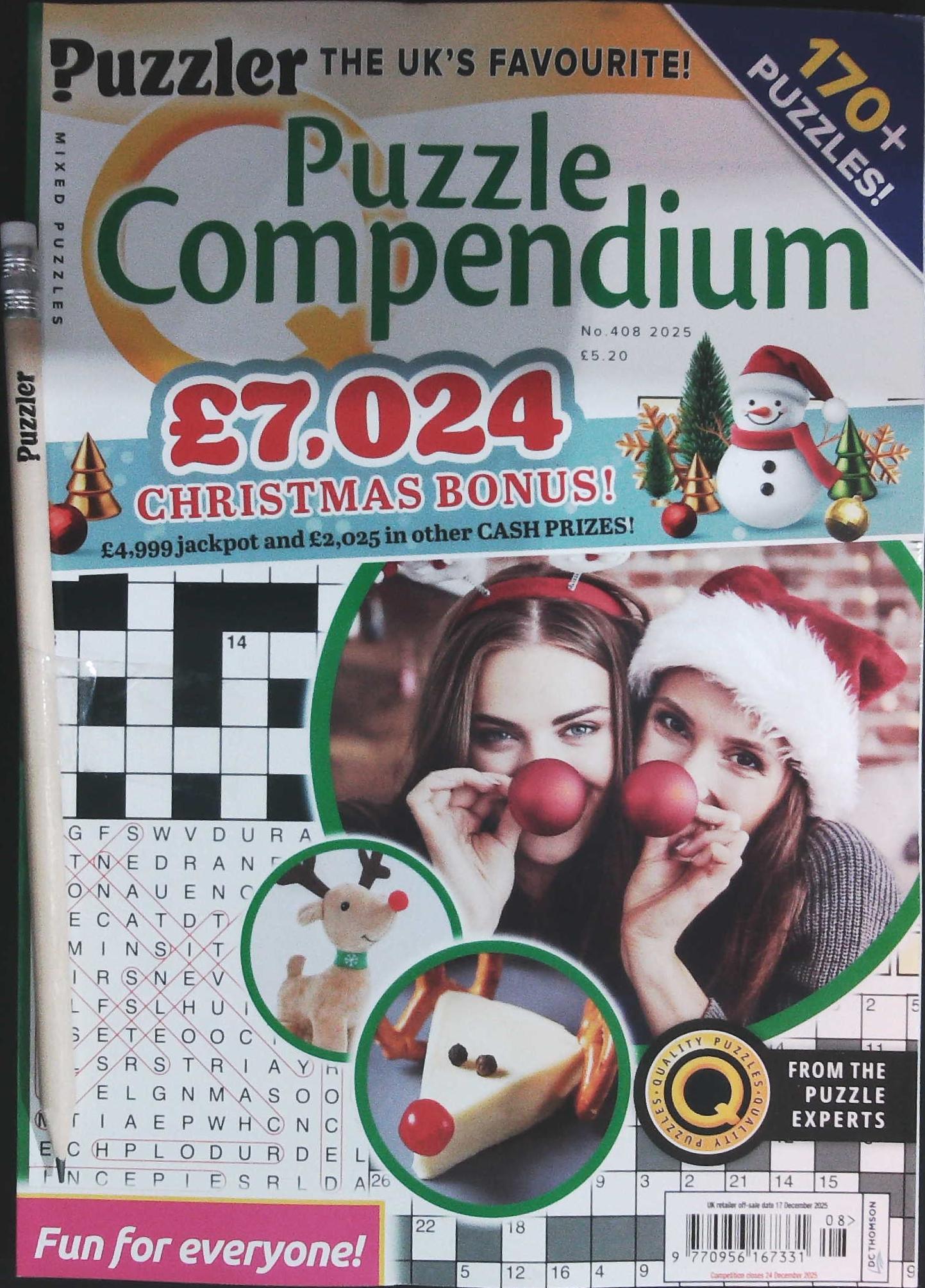 PUZZLER Q PUZZLE COMPENDIUM