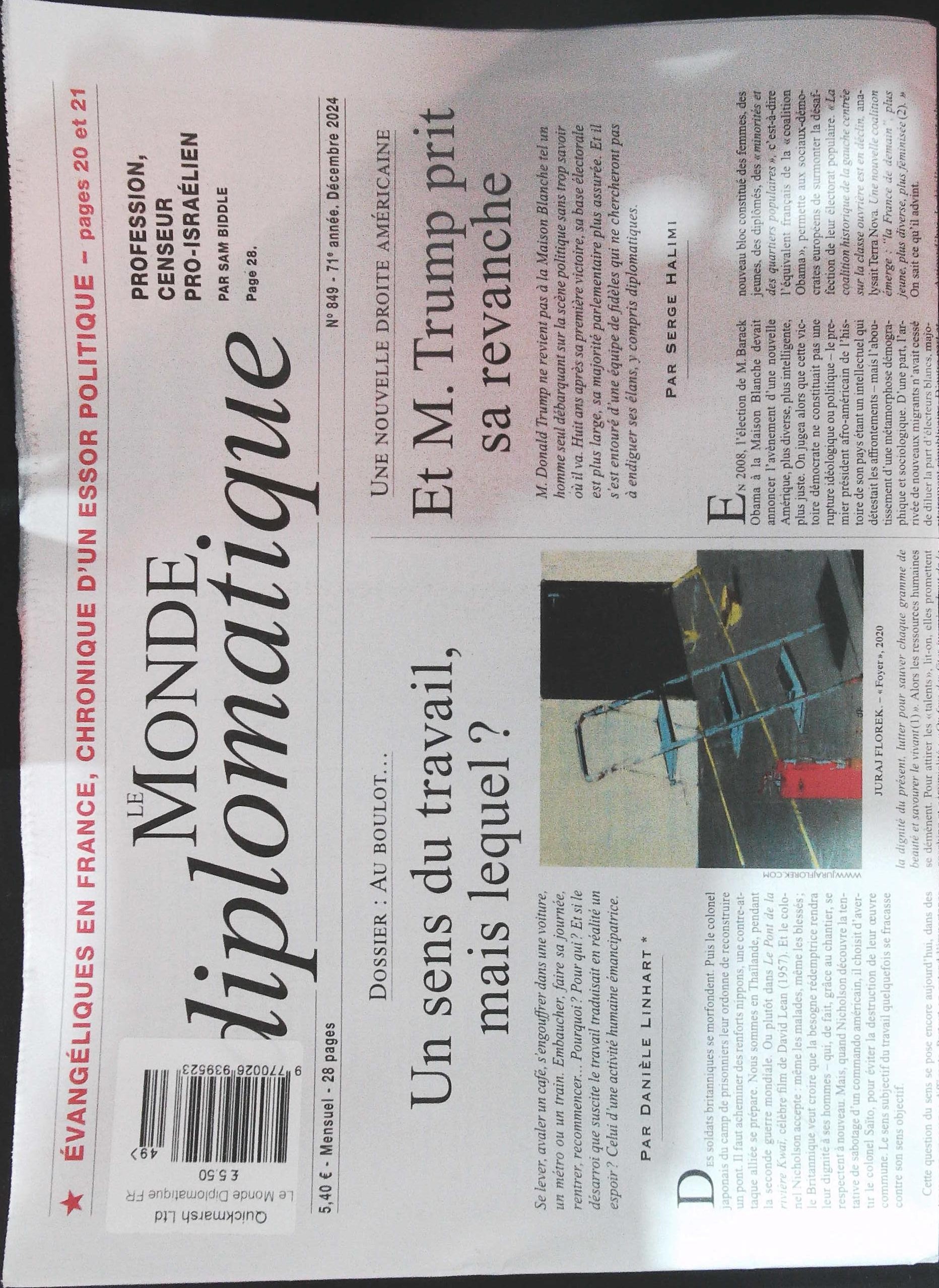 LE MONDE DIPLOMATIQUE