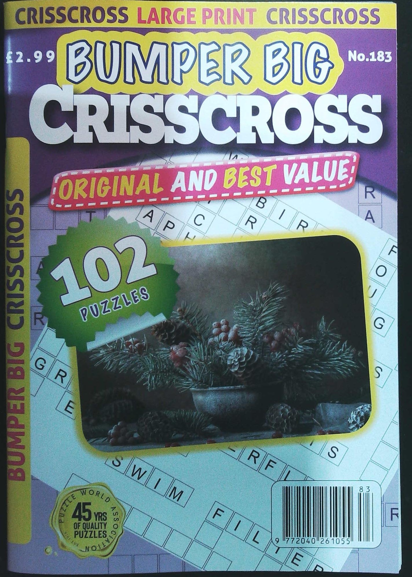 BUMPER BIG CRISS CROSS