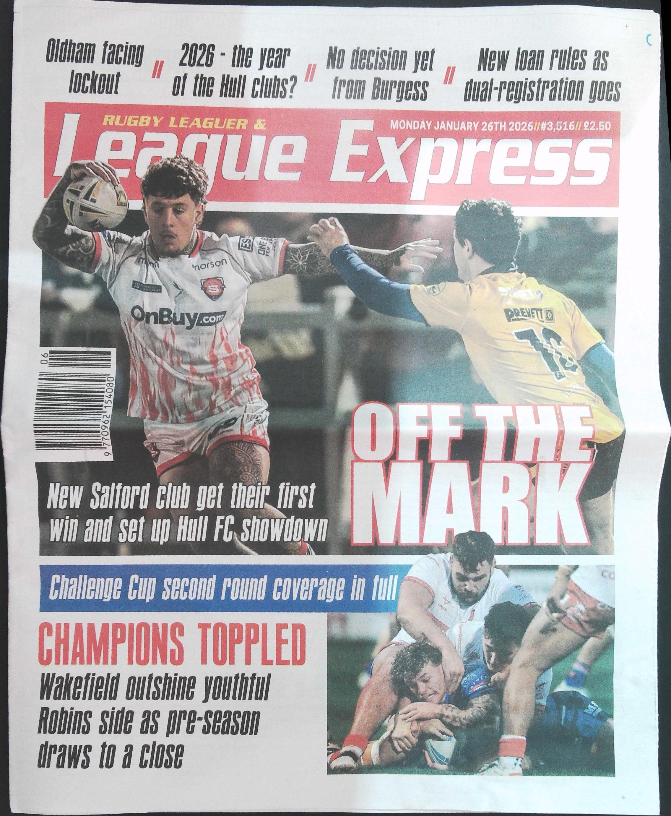 RUGBY LEAGUER & LEAGUE EXPRESS