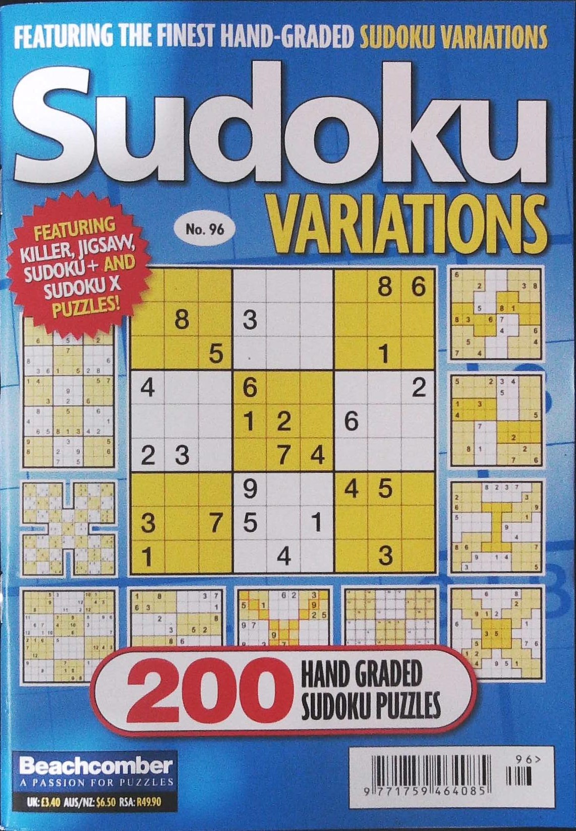 SUDOKU VARIATIONS