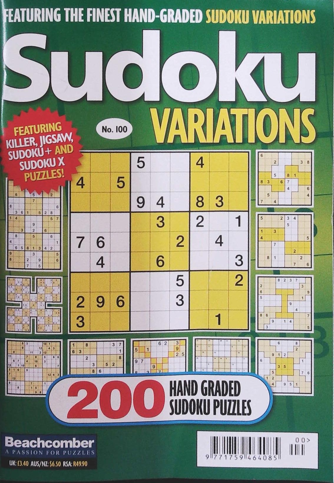 SUDOKU VARIATIONS