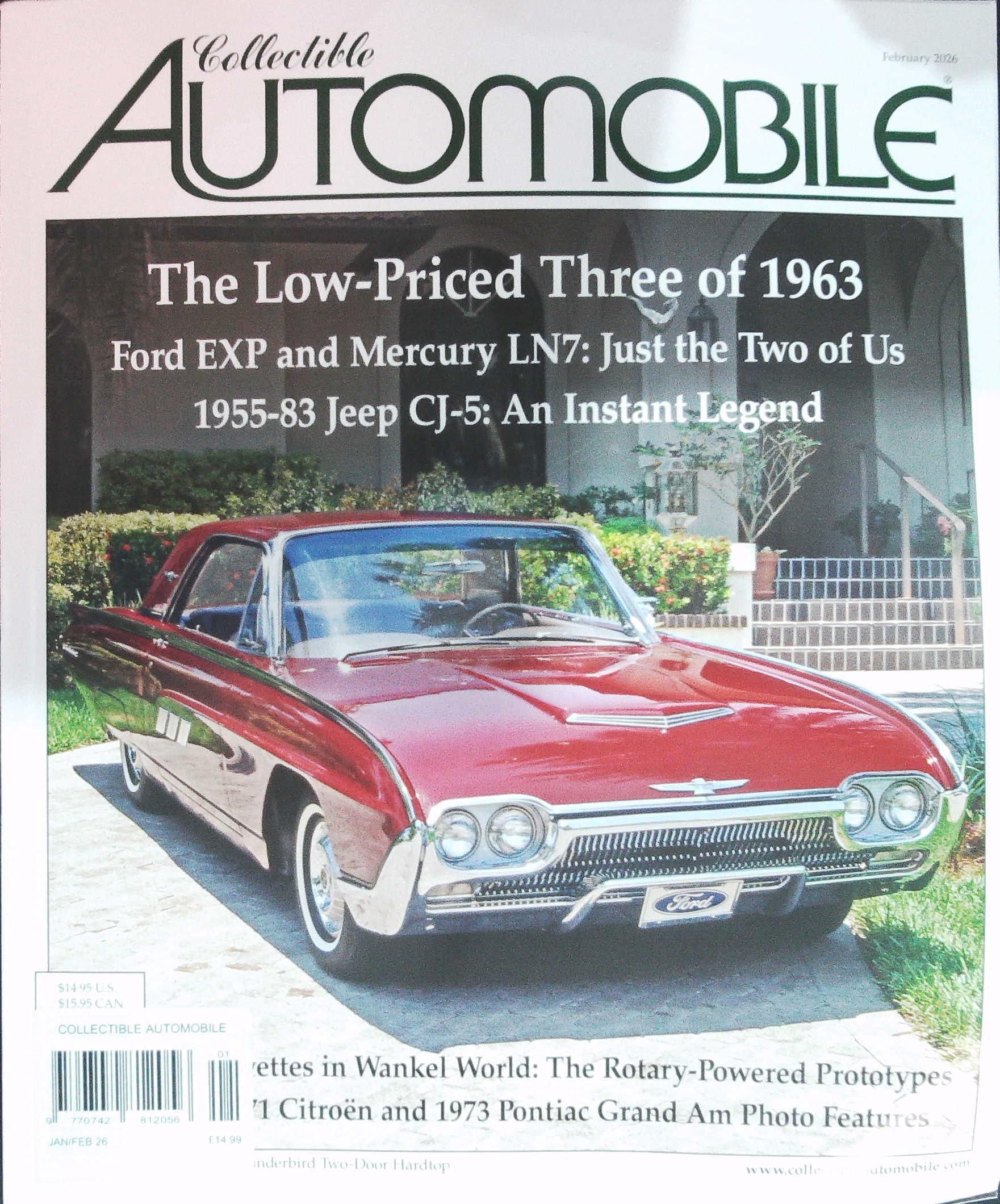 COLLECTIBLE AUTOMOBILE